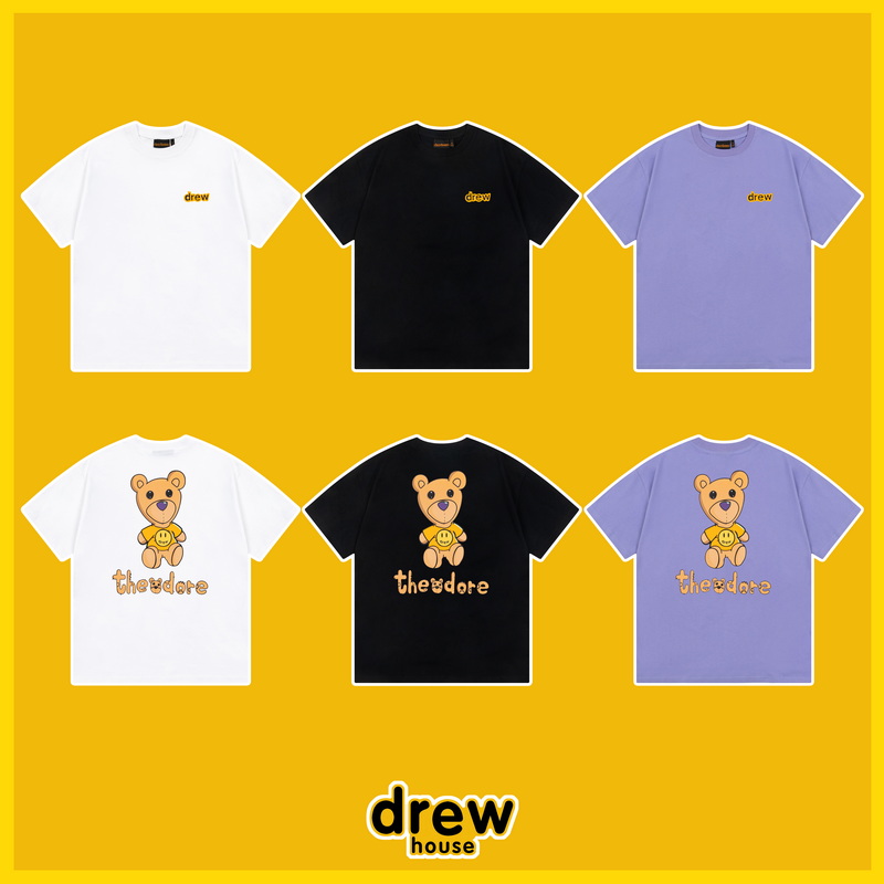 ÁO Drew House print cotton jersey T-shirt