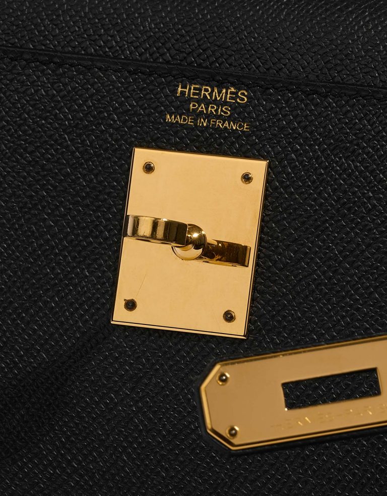 TÚI Hermès Hermes Kelly 32 Epsom Black