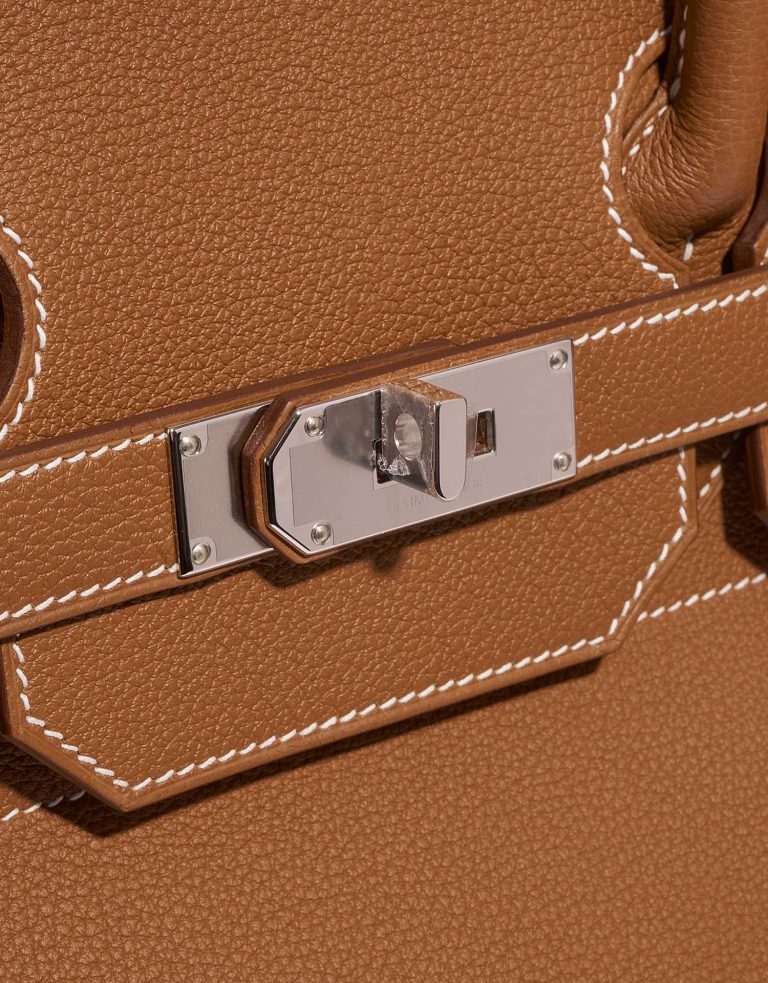 TÚI Hermès Haut à Courroies 40 Togo Gold Silver Buckle khóa trắng