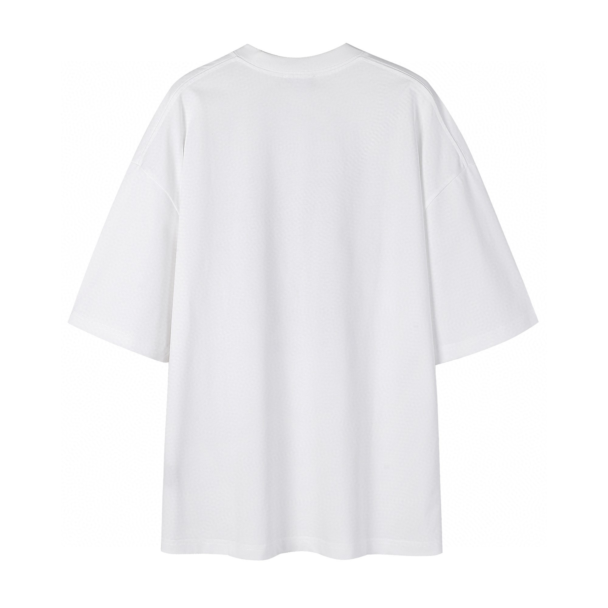 ÁO BALENCIAGA print cotton jersey T-shirt