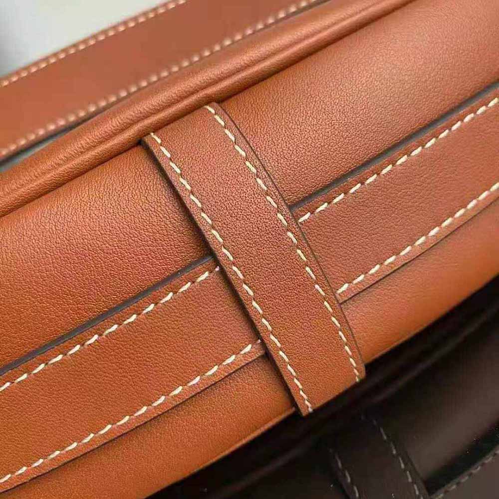 TÚI Celine Women Bucket 16 Bag in Smooth Calfskin-Brown