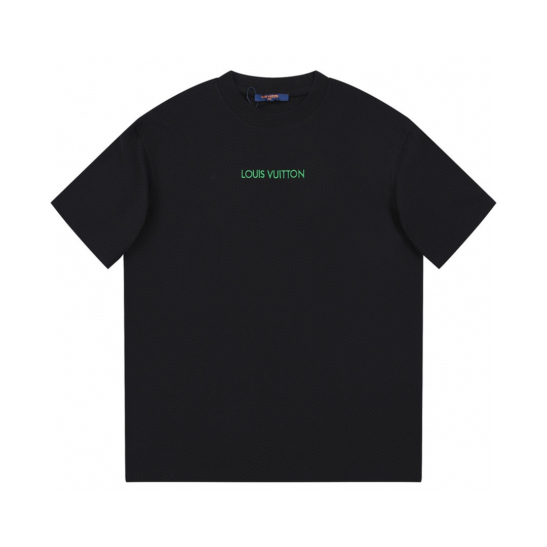 ÁO LOUIS VUITTON print cotton jersey T-shirt