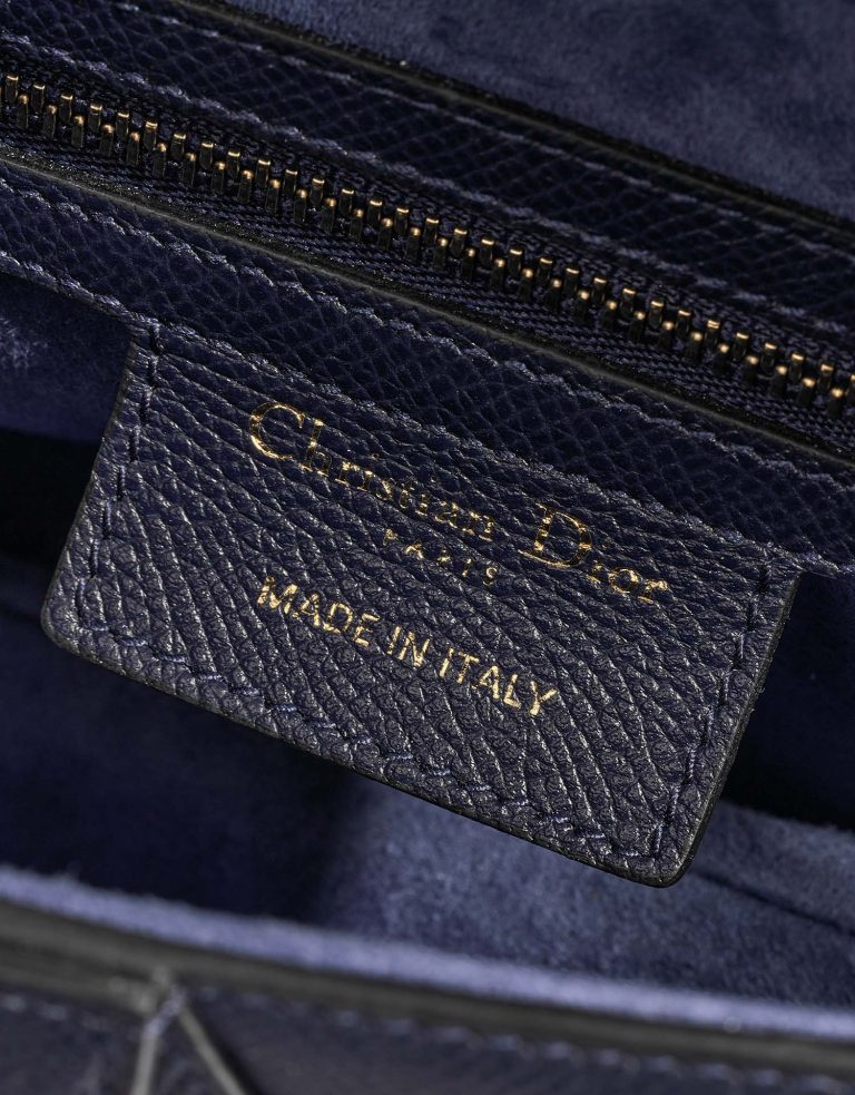 TÚI Dior Saddle Calf Dark Blue