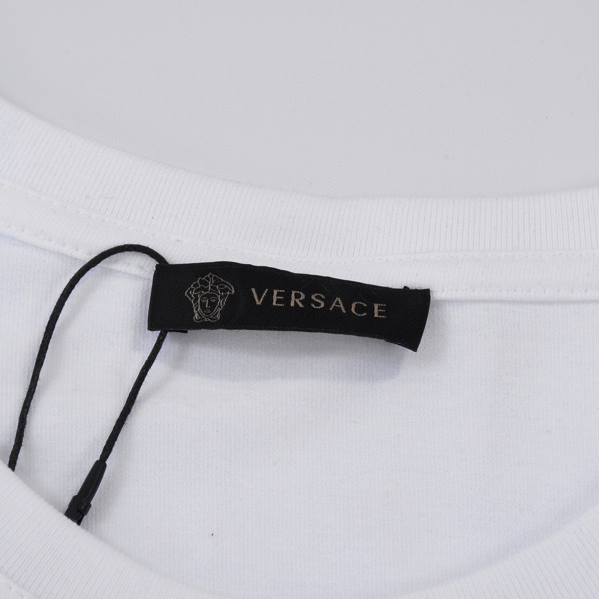 ÁO VERSACE print cotton jersey T-shirt
