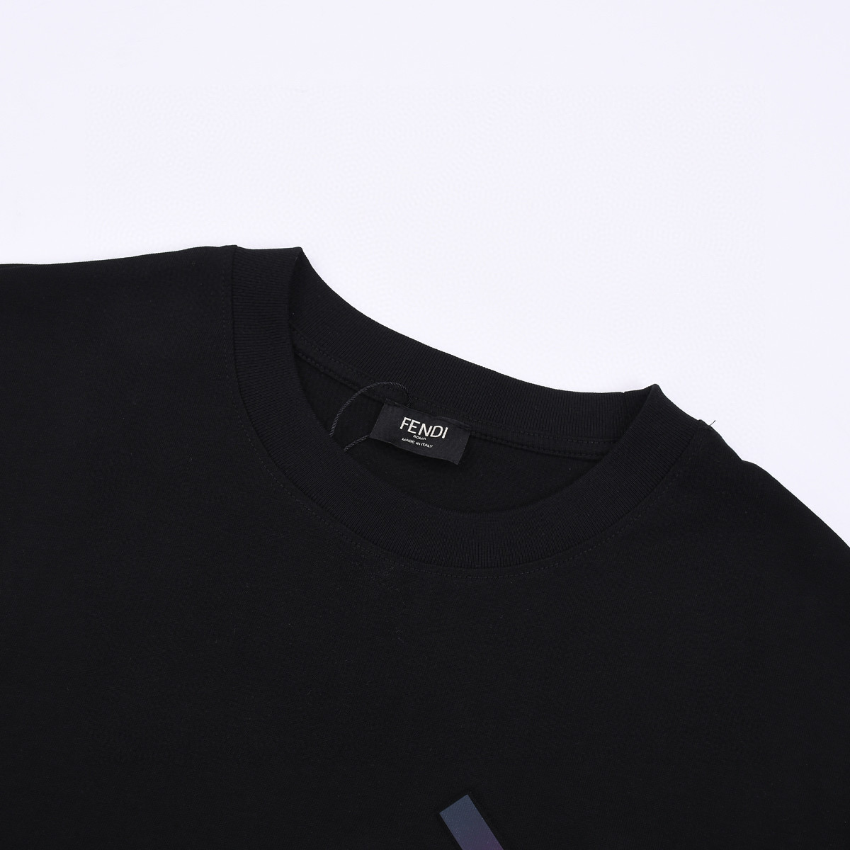 ÁO FENDI print cotton jersey T-shirt