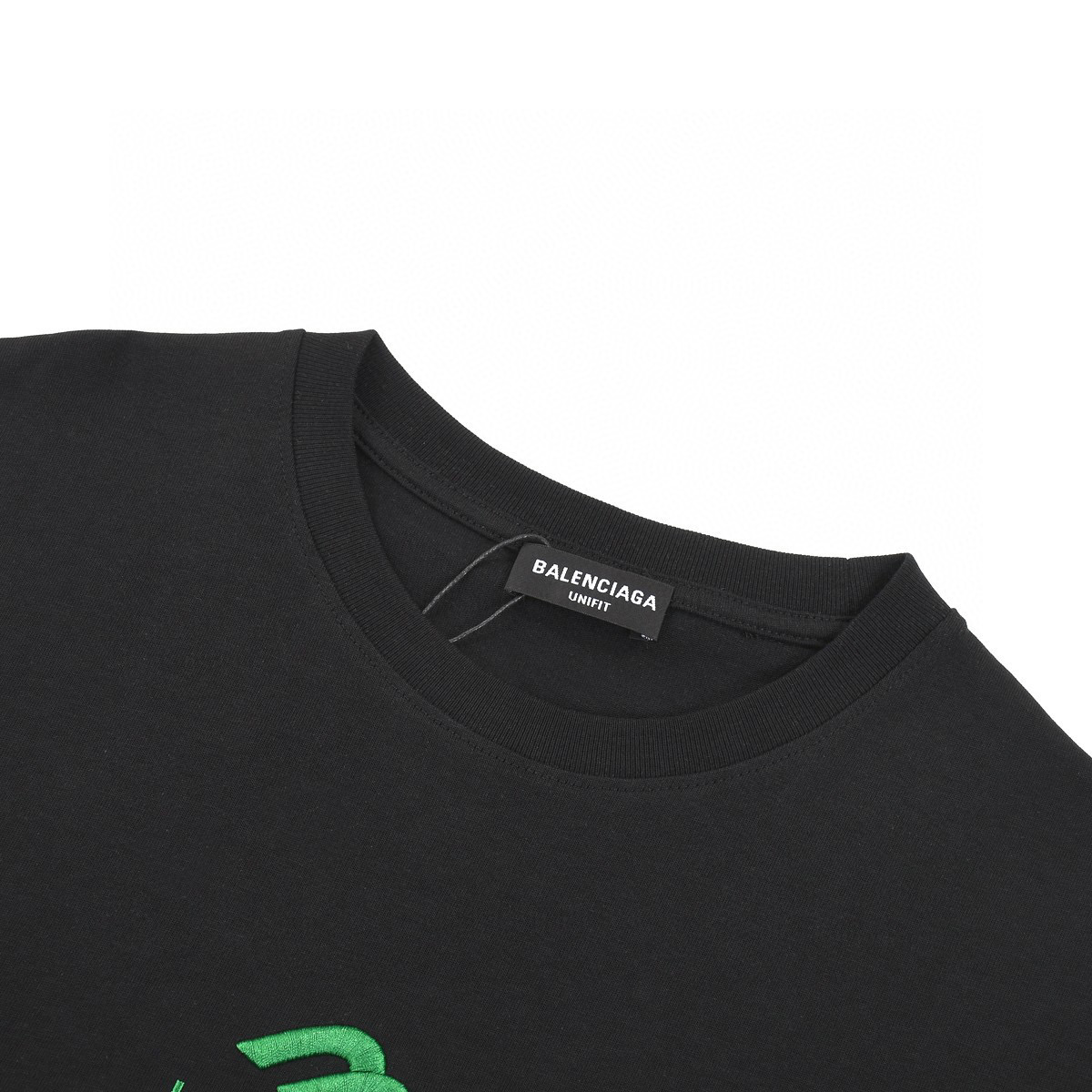 ÁO BALENCIAGA print cotton jersey T-shirt