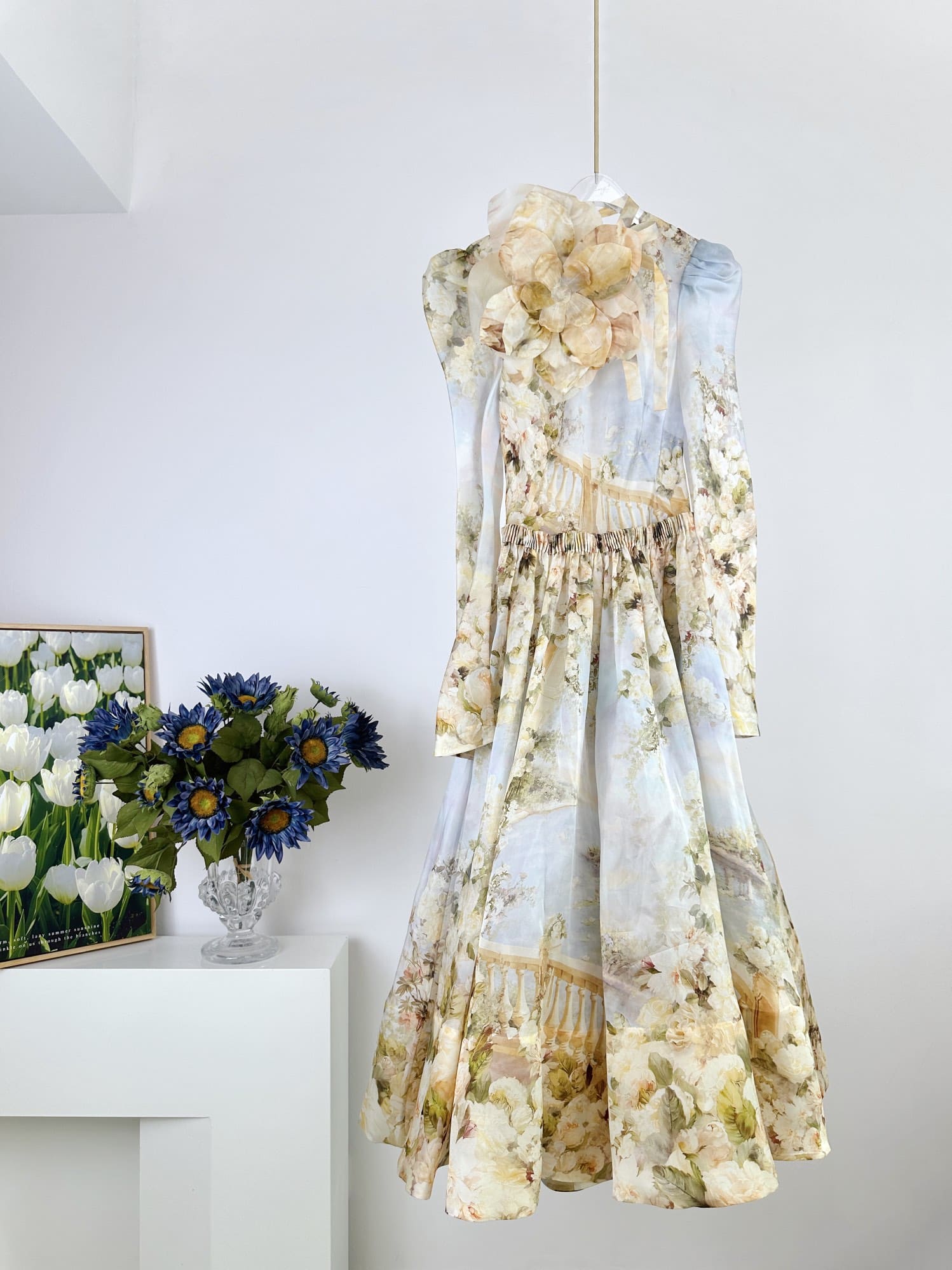 VÁY ZIMMERMANN Flower Vintage Long Dress High Classy