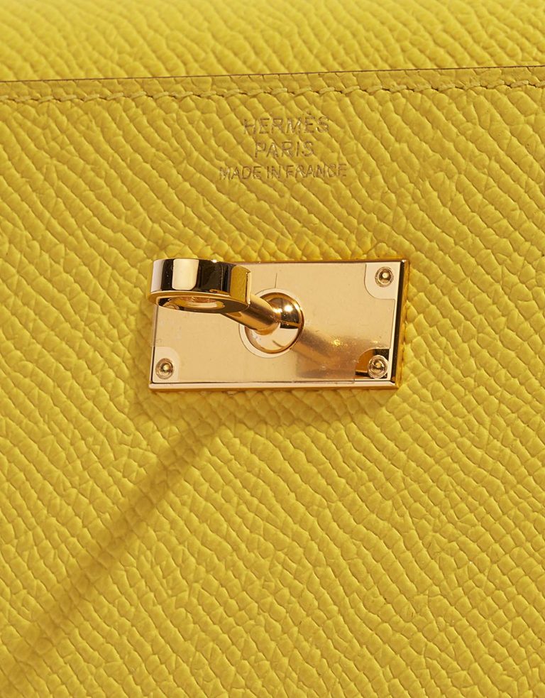 TÚI Hermès Kelly To Go Epsom Jaune de Naples