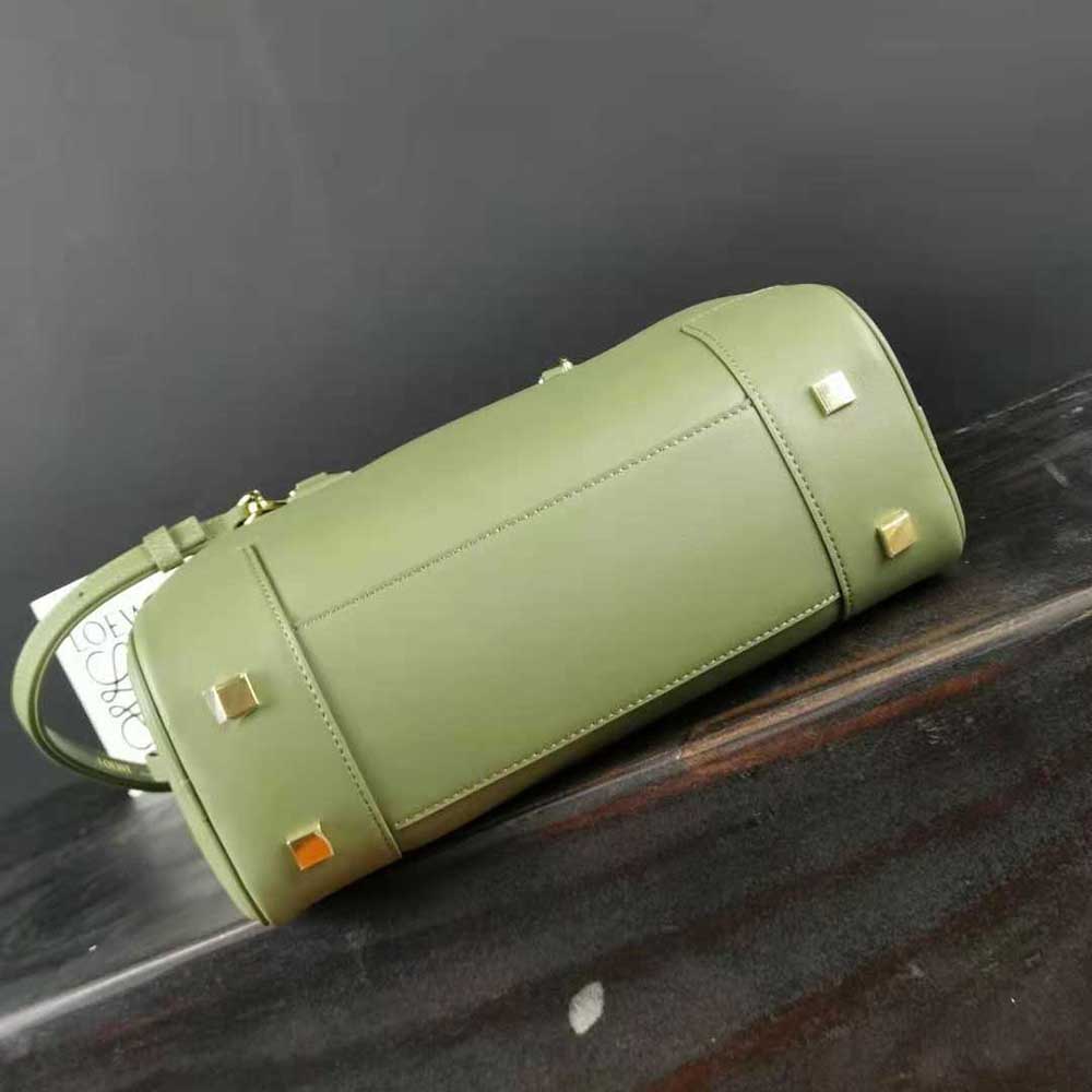 TÚI Loewe Women Amazona 28 Bag in Nappa Calfskin-Green