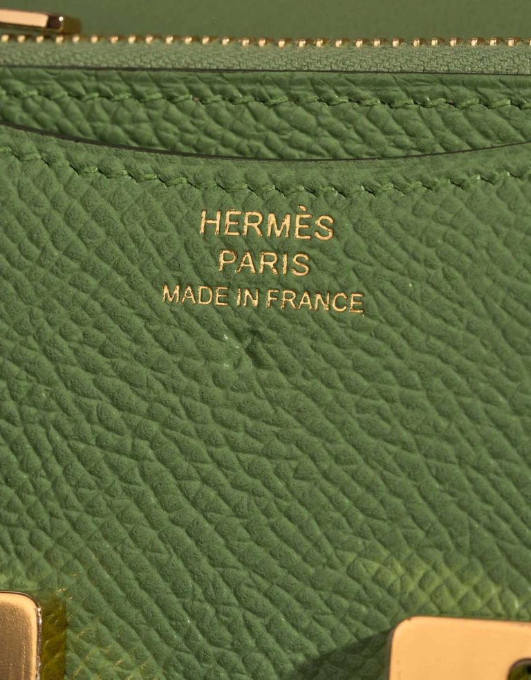 TÚI Hermès Constance Slim Wallet Epsom Vert Criquet