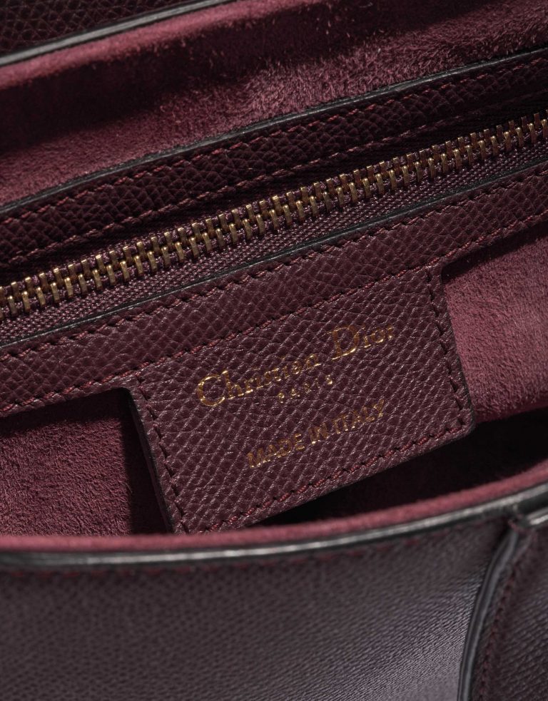 TÚI Dior Saddle Medium Calf Bordeaux