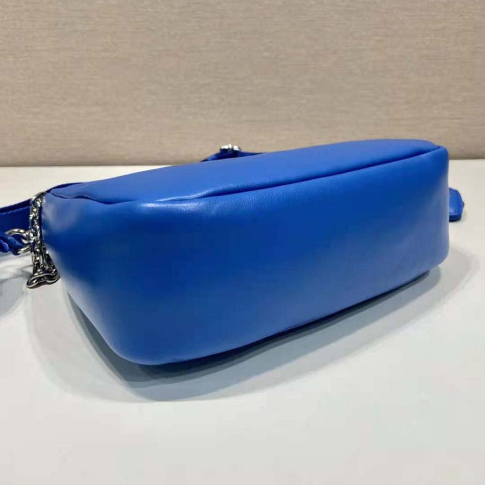TÚI Prada Women Padded Nappa-Leather Prada Re-Edition 2005 Shoulder Bag-Blue