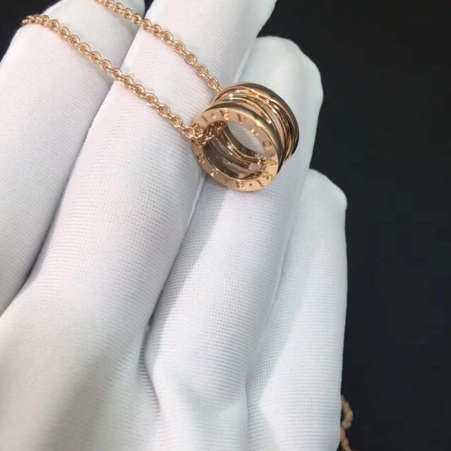 DÂY CHUYỀN BVLGARI B ZERO1 WITH PENDANT ROSE GOLD 18K