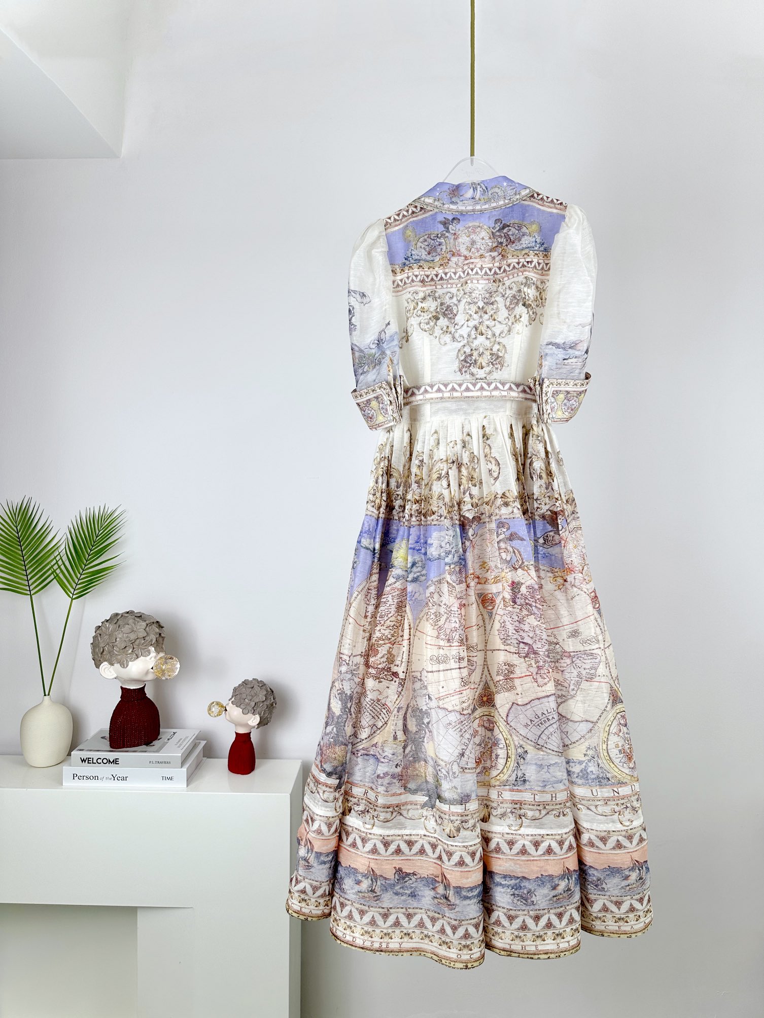 VÁY ZIMMERMANN Map Vintage Dress