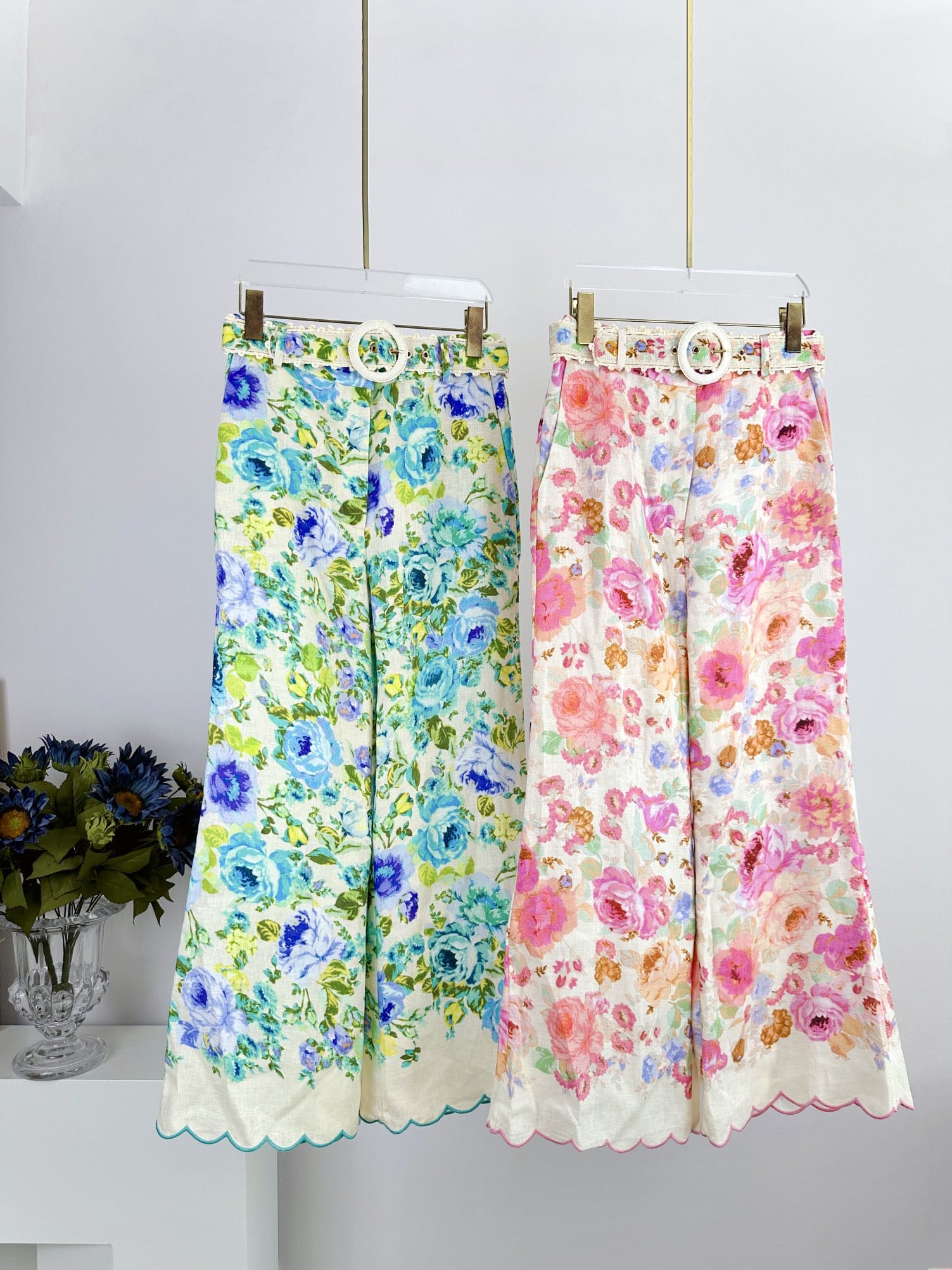 BỘ ZIMMERMANN Floral Vintage Dress Set