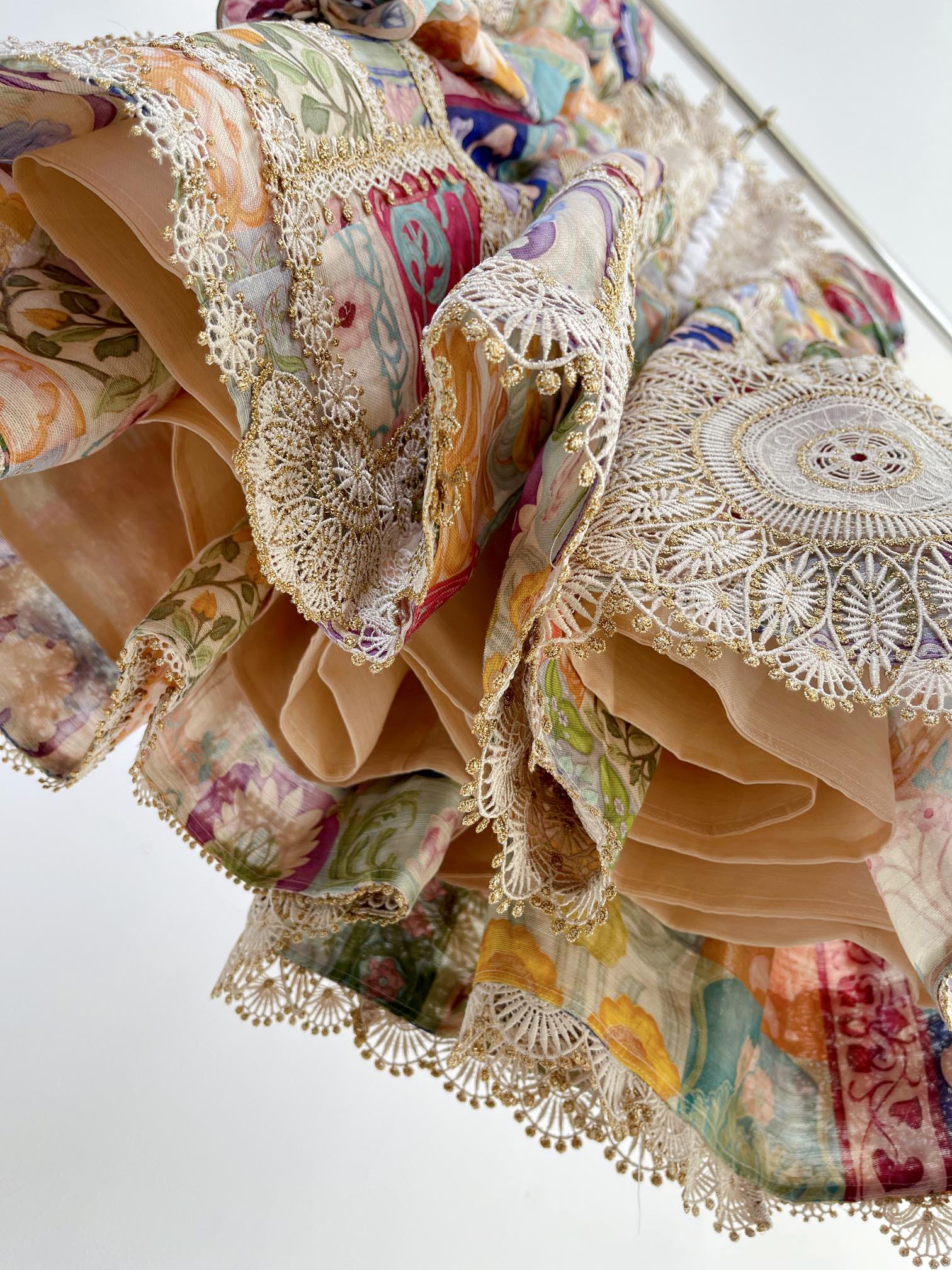 VÁY ZIMMERMANN Map Vintage Dress