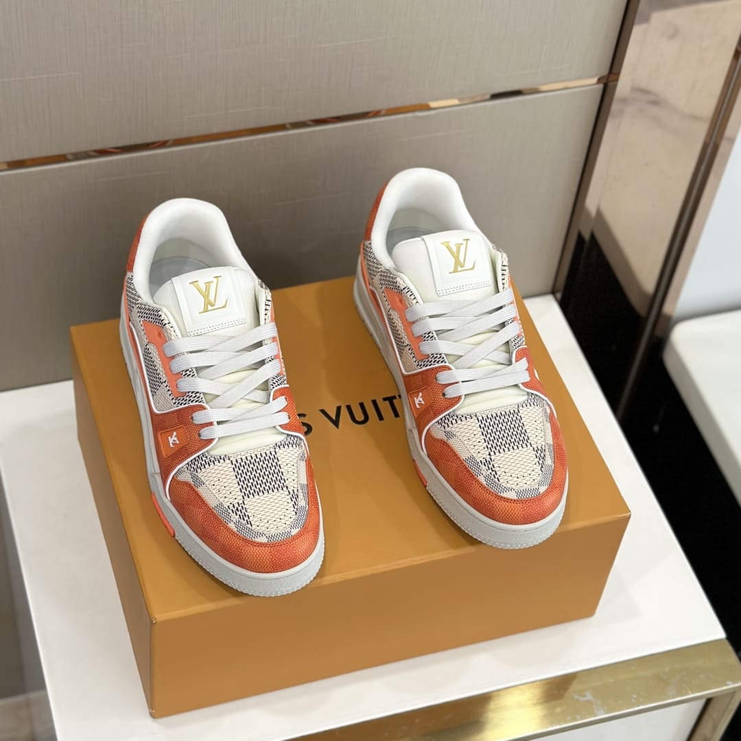 GIÀY LOUIS VUITTON TRAINER MONOGRAM SNEAKERS SHOES AAA