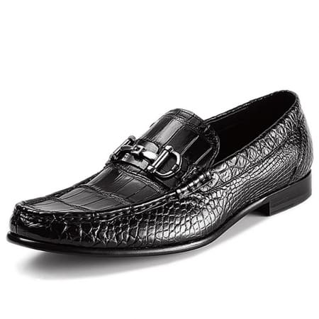 Giày lười nam da cá sấu Alligator có 4 màu