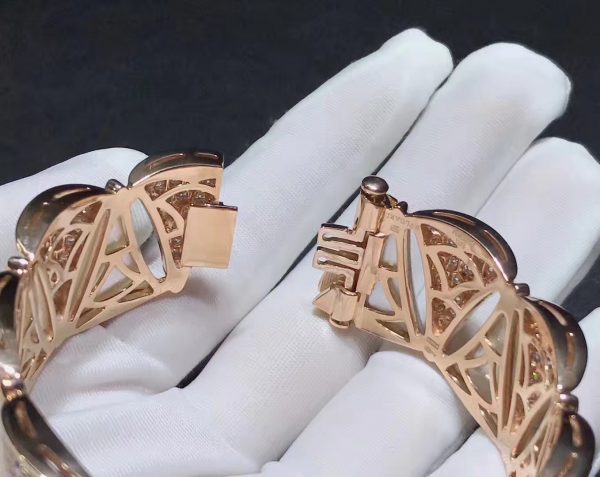 Vòng tay BVLGARI Divas Dream Rose Gold Diamond M.O.P vàng hồng 18K