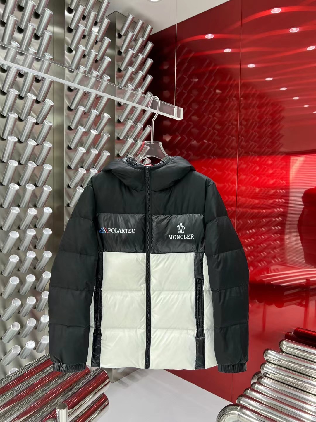 ÁO MONCLER POLARTEC DOWN JACKET