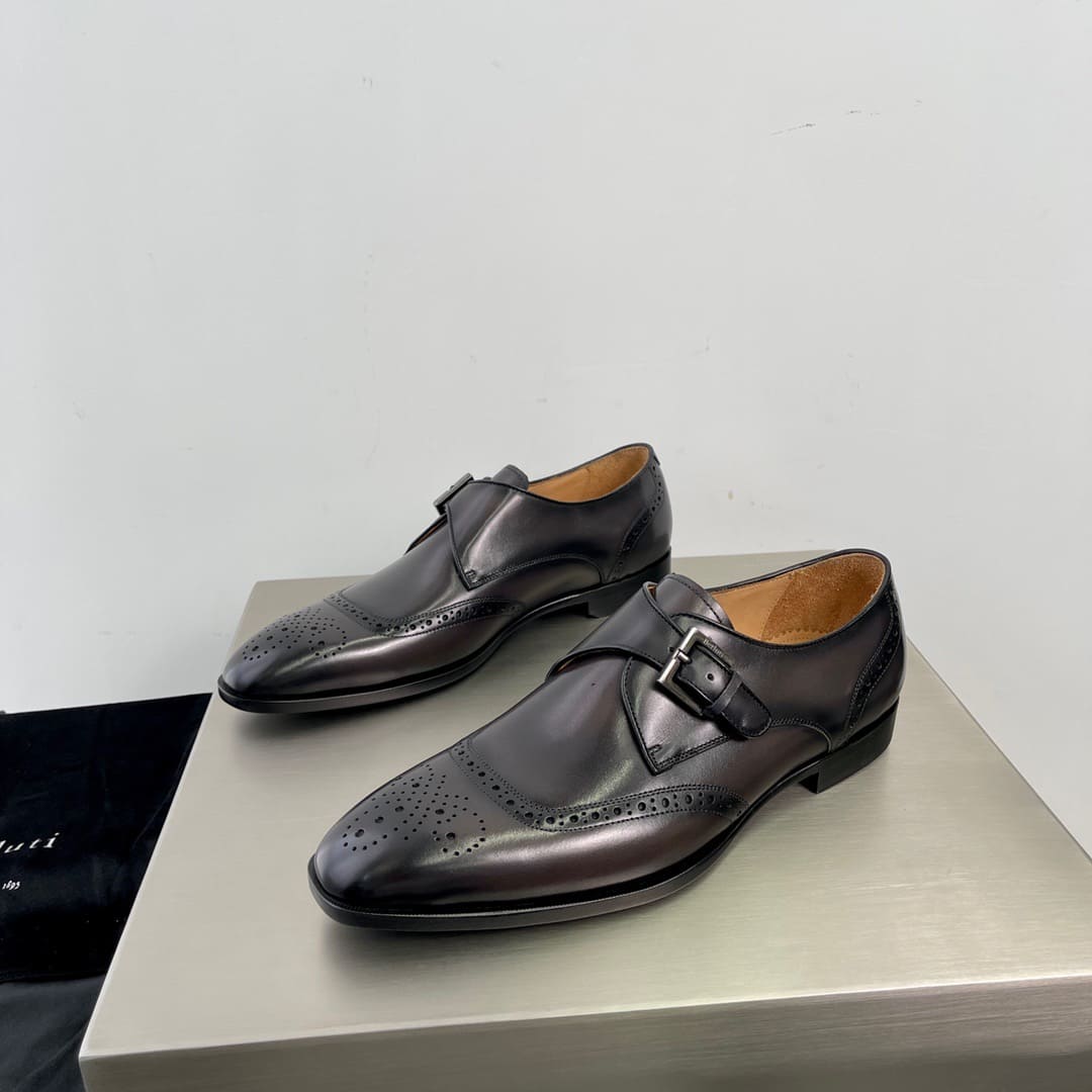 GIÀY BERLUTI MONK STRAP TOP QUALITY SHOES AAA