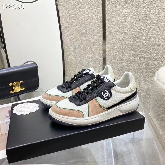 GIÀY CHANEL CARROT SUEDE LOGO SNEAKERS
