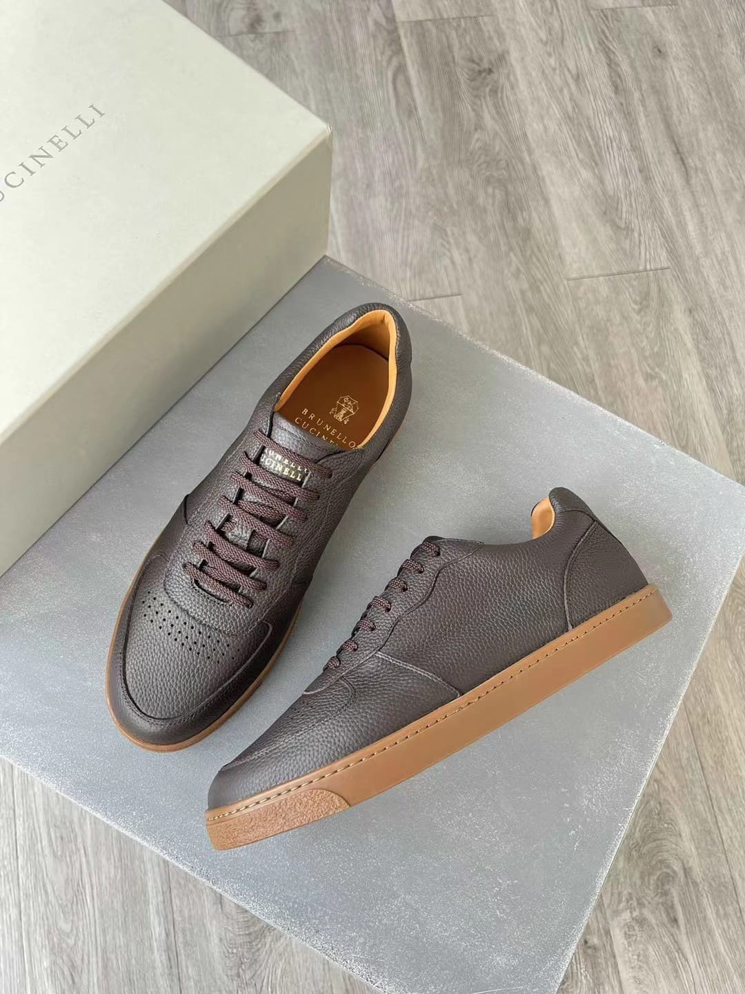 GIÀY BRUNELLO CUCINELLI SNEAKERS LOW TOP SHOES AAA DA BÊ HẢO HẠNG