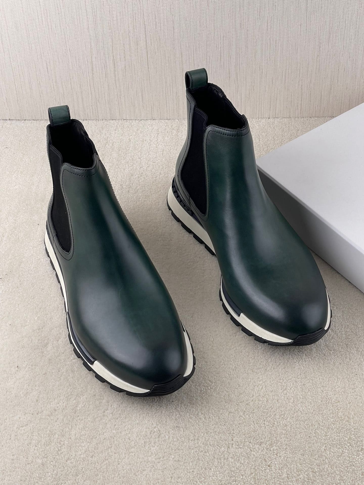 GIÀY BERLUTI SNEAKERS HIGH TOP TOP QUALITY SHOES AAA