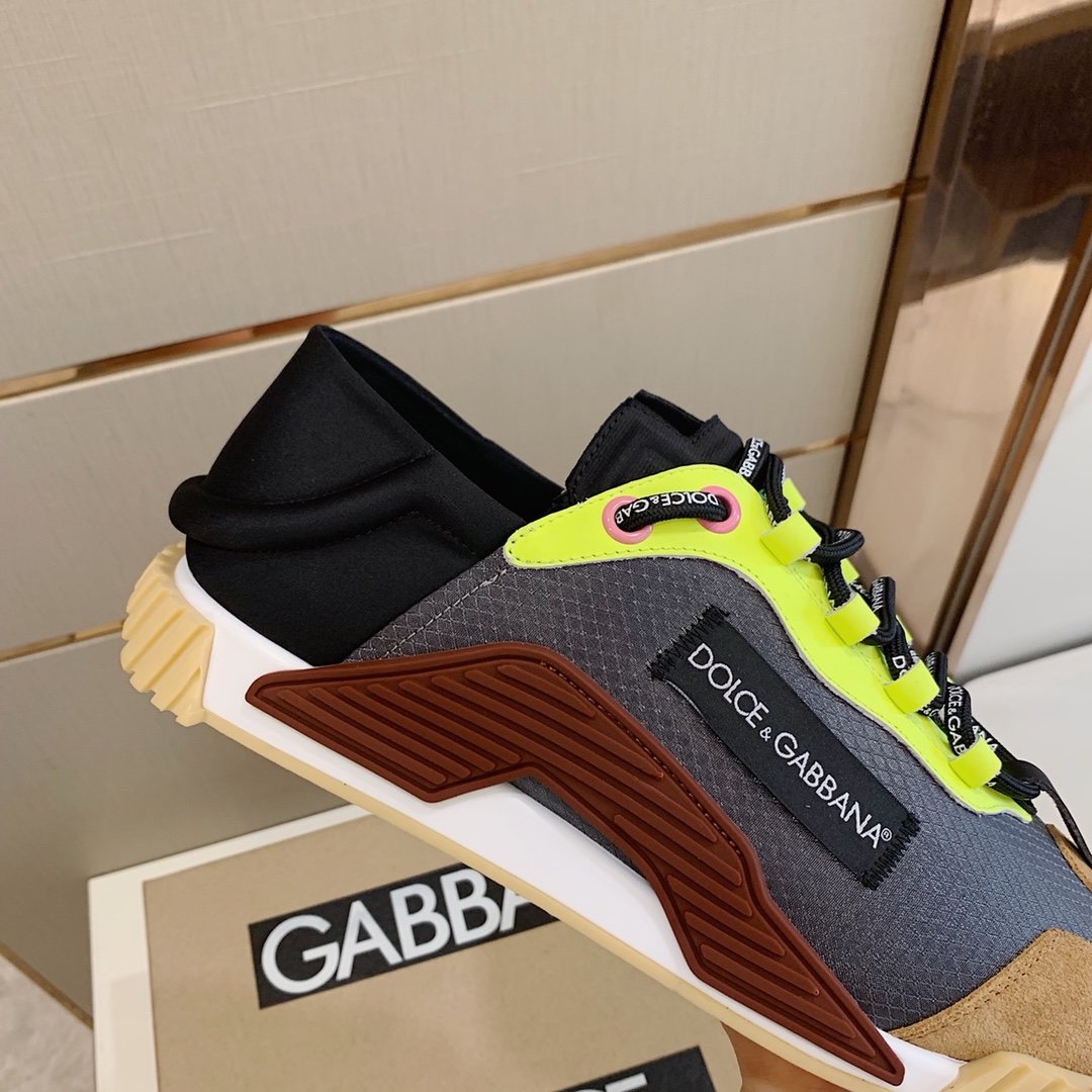 GIÀY DOLCE & GABBANA GREY SNEAKERS