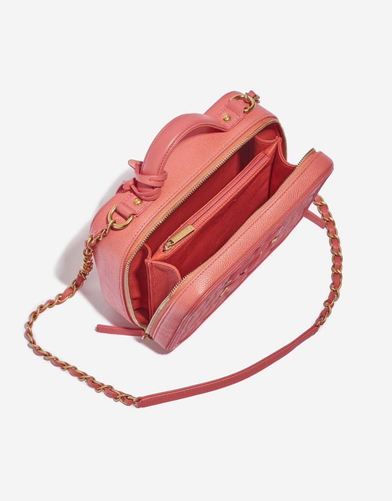 TÚI Chanel Vanity Medium Caviar Pink