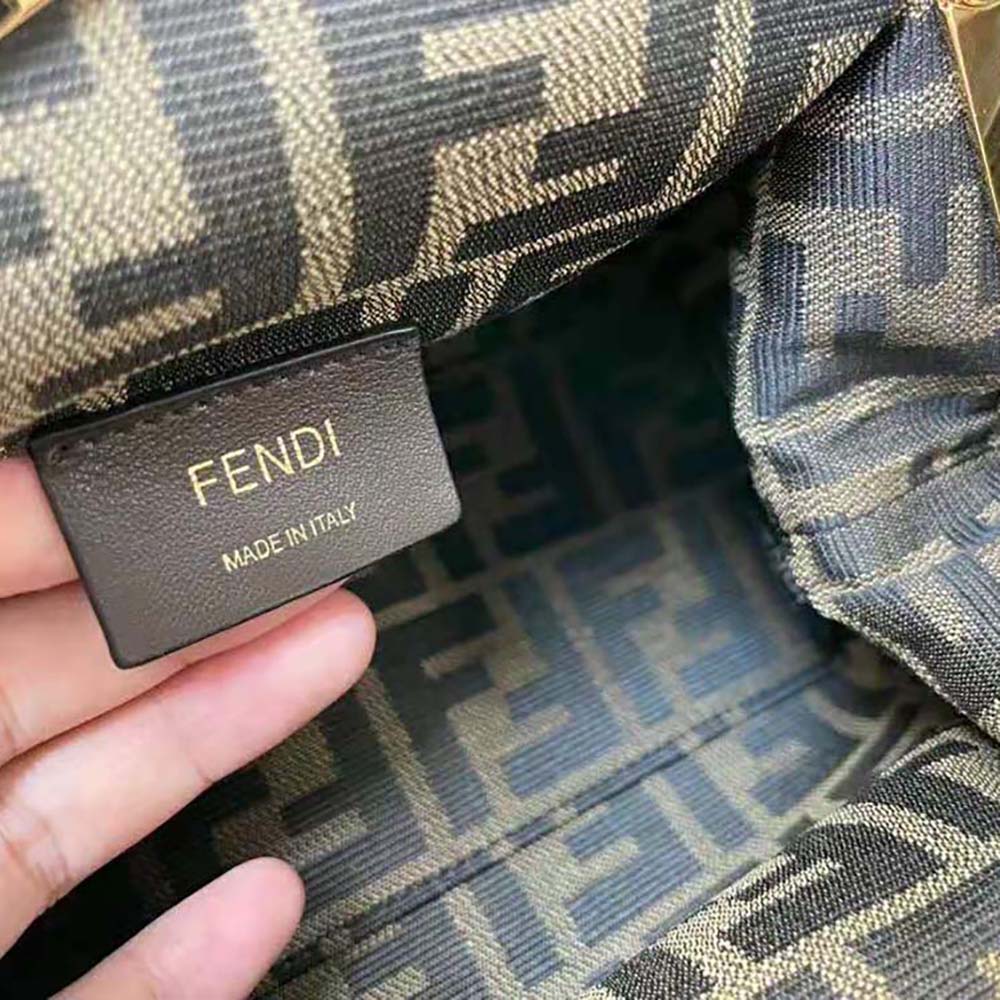 TÚI Fendi Women First Small Beige Leather Bag