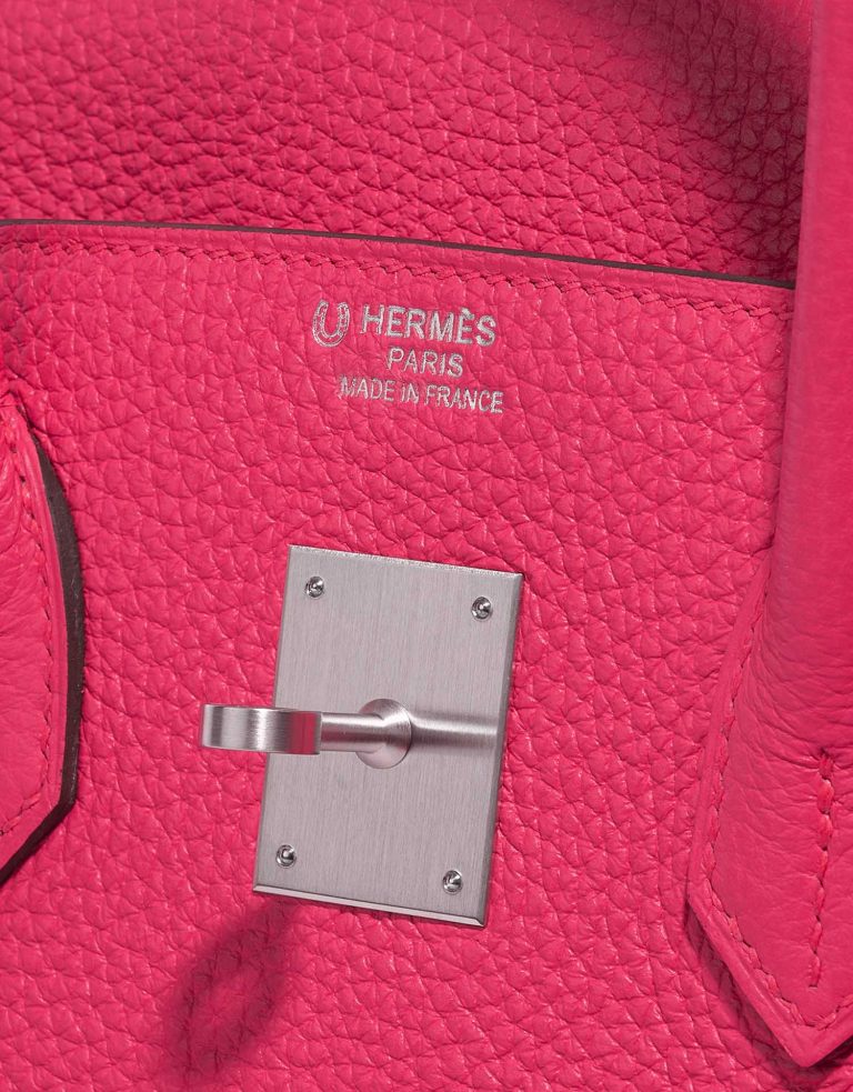 TÚI Hermès Birkin HSS 35 Taurillon Clemence Rose Extreme Rose Pourpre Silver Buckle khóa trắng