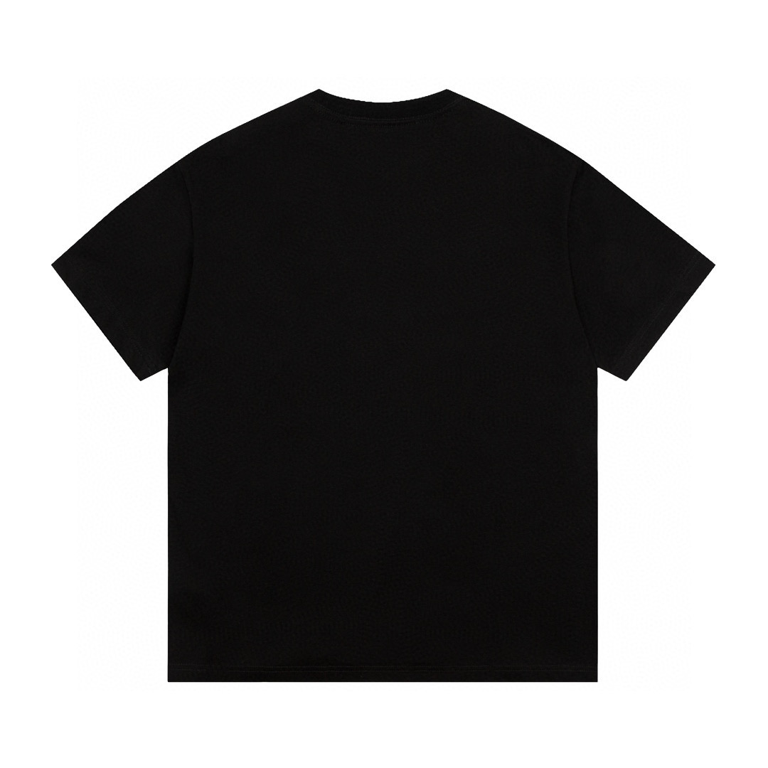 ÁO BALENCIAGA print cotton jersey T-shirt