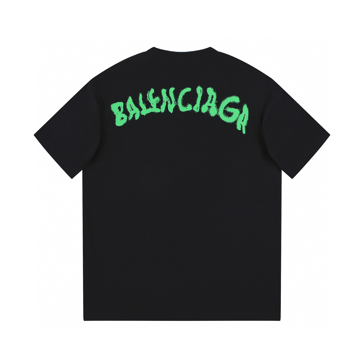ÁO BALENCIAGA print cotton jersey T-shirt