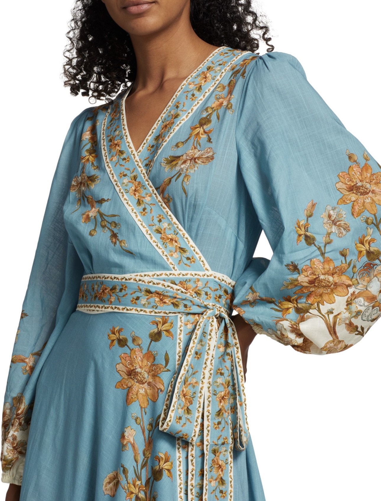 VÁY ZIMMERMANN Flower Long Vintage Dress