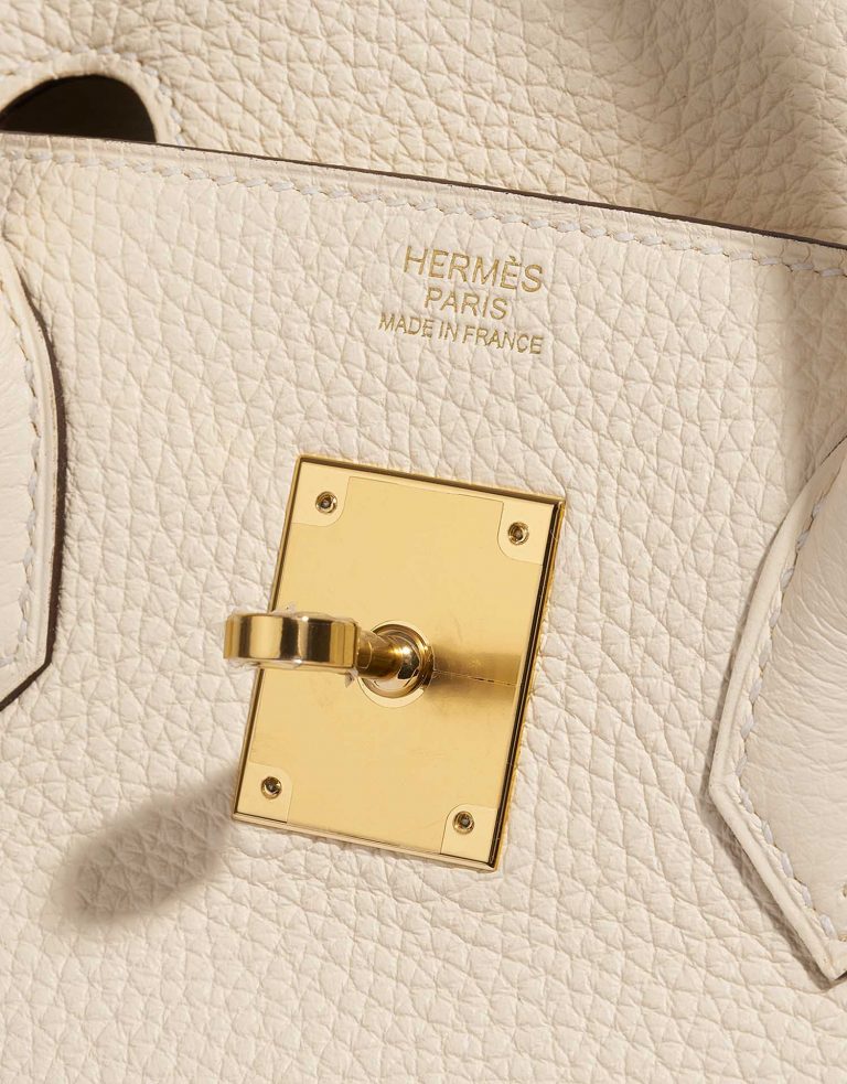 TÚI Hermès Birkin 30 Taurillon Clemence Nata Gold Buckle khóa vàng