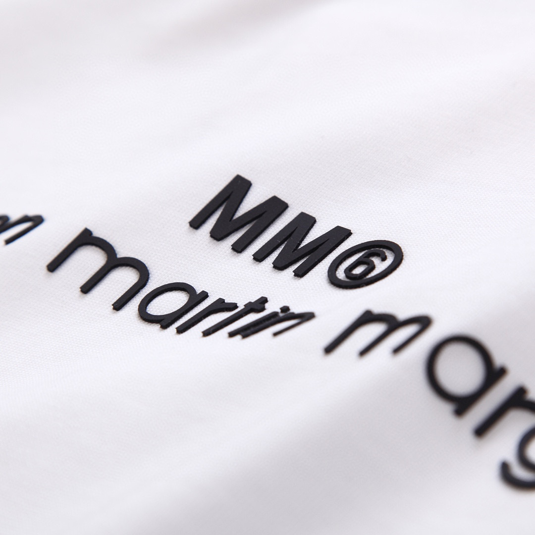 ÁO Maison Margiela print cotton jersey T-shirt