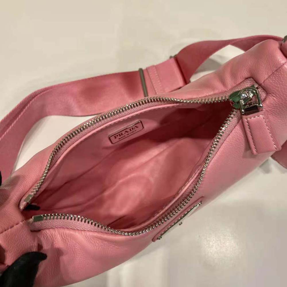 TÚI Prada Women Padded Nappa-Leather Prada Re-Edition 2005 Shoulder Bag-Pink