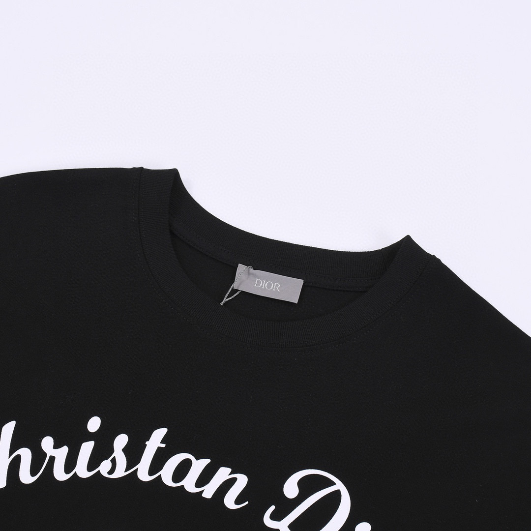 ÁO CHRISTIAN DIOR print cotton jersey T-shirt