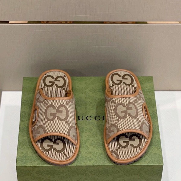 DÉP GUCCI GG CANVAS UNISEX SLIPPER