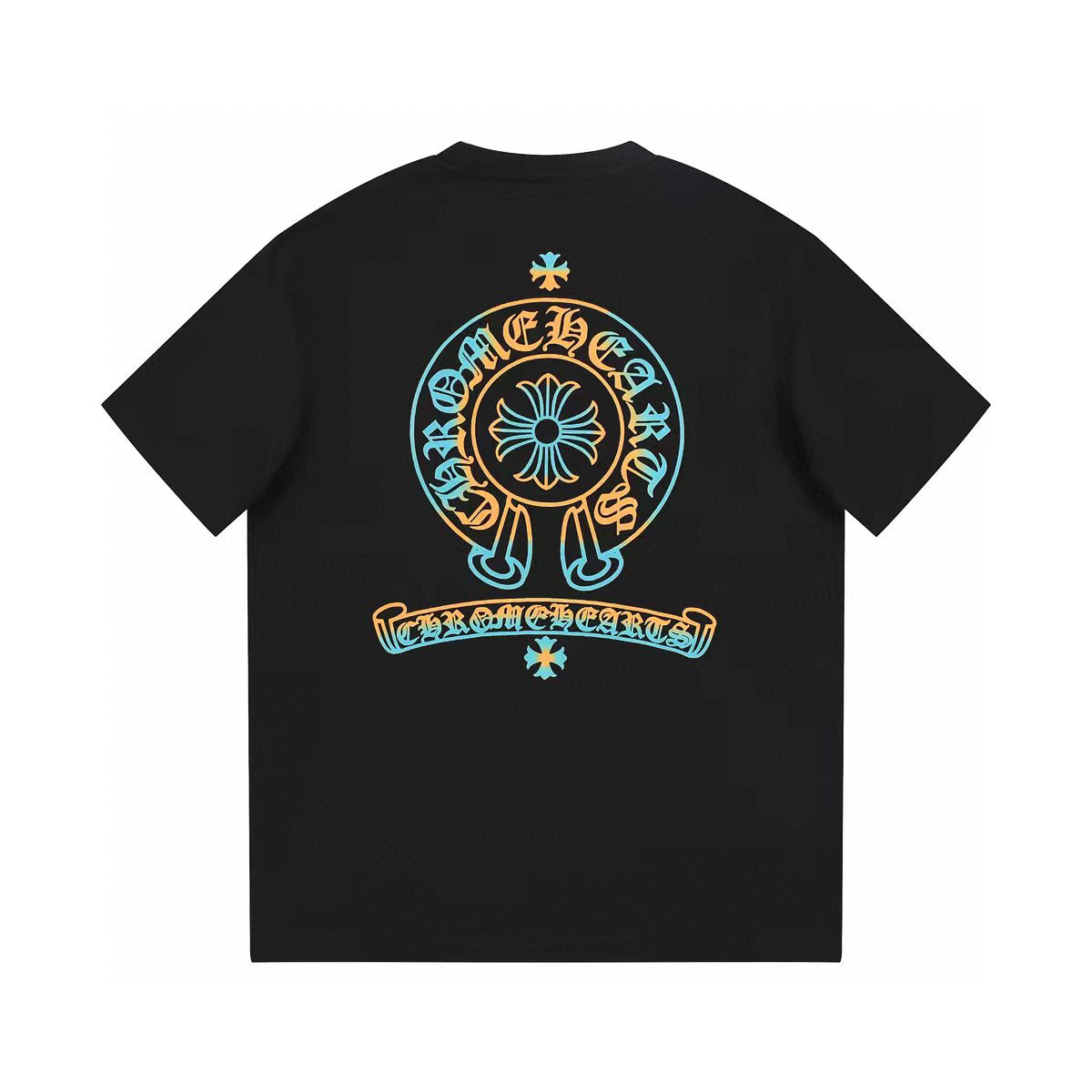 ÁO CHROME HEART print cotton jersey T-shirt