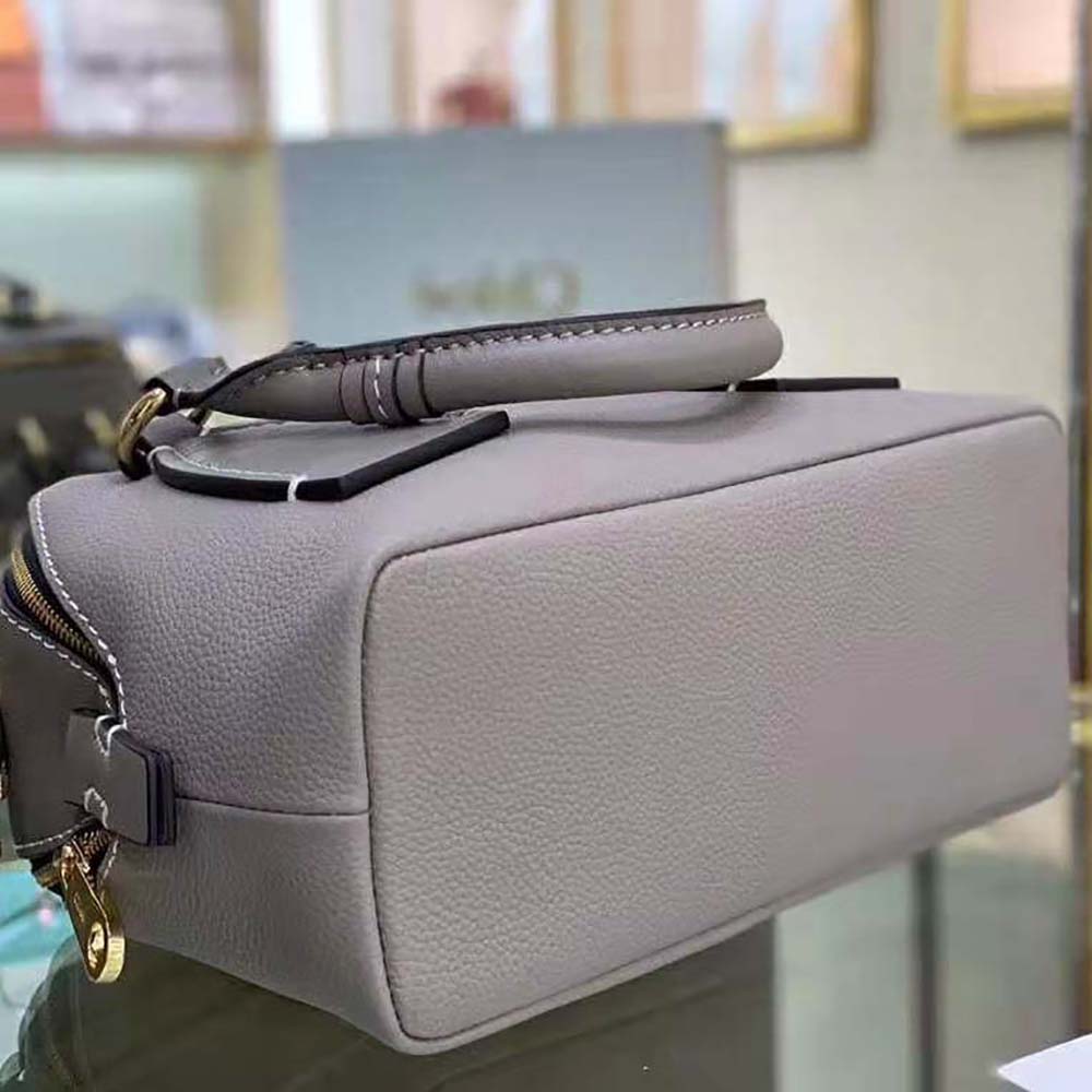 TÚI Chloe Bag in Grained and Shiny Calfskin