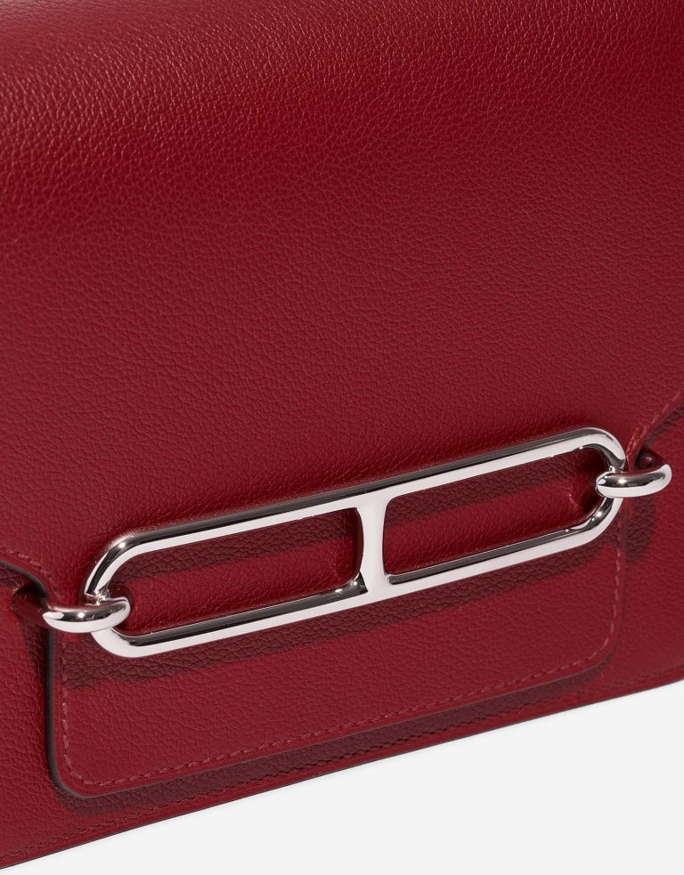 TÚI Hermès Roulis 18 Evercolor Rouge Grenat