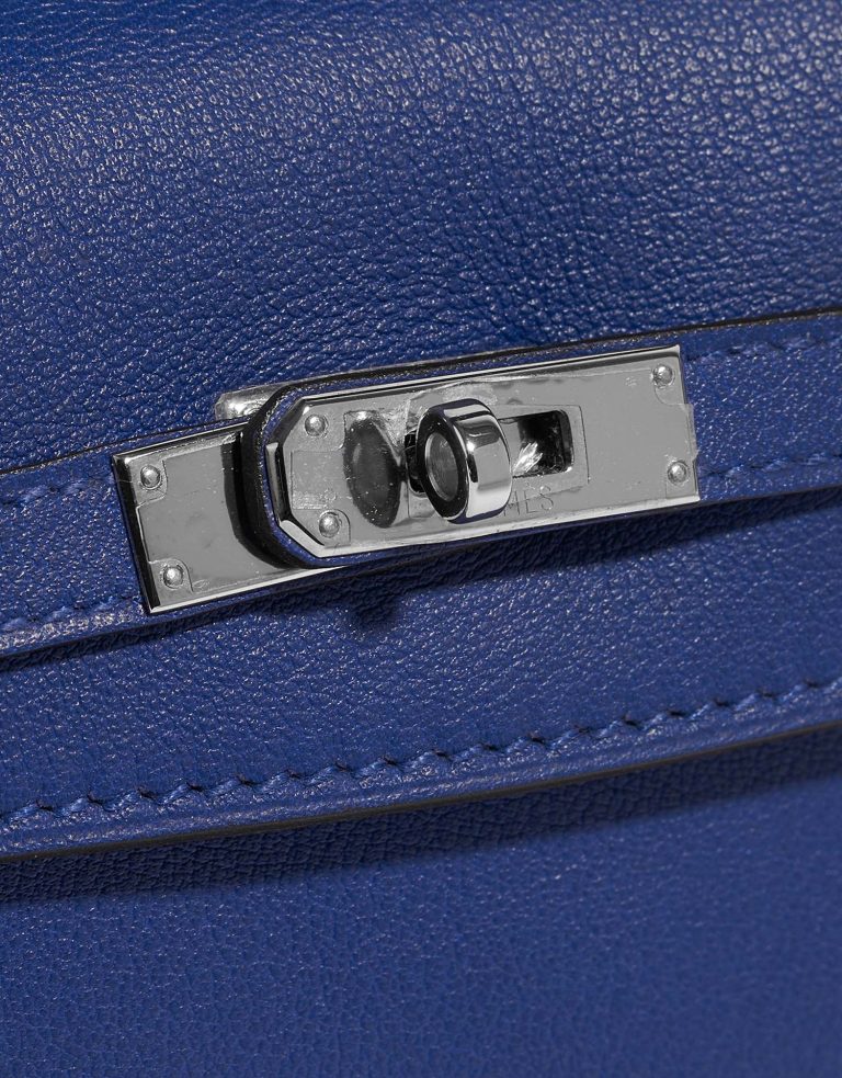 TÚI Hermès Kelly Micro Swift Blue Electrique