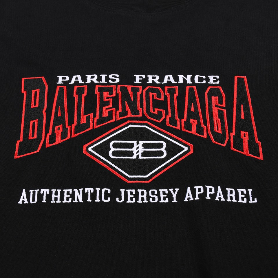 ÁO BALENCIAGA T SHIRT BLACK