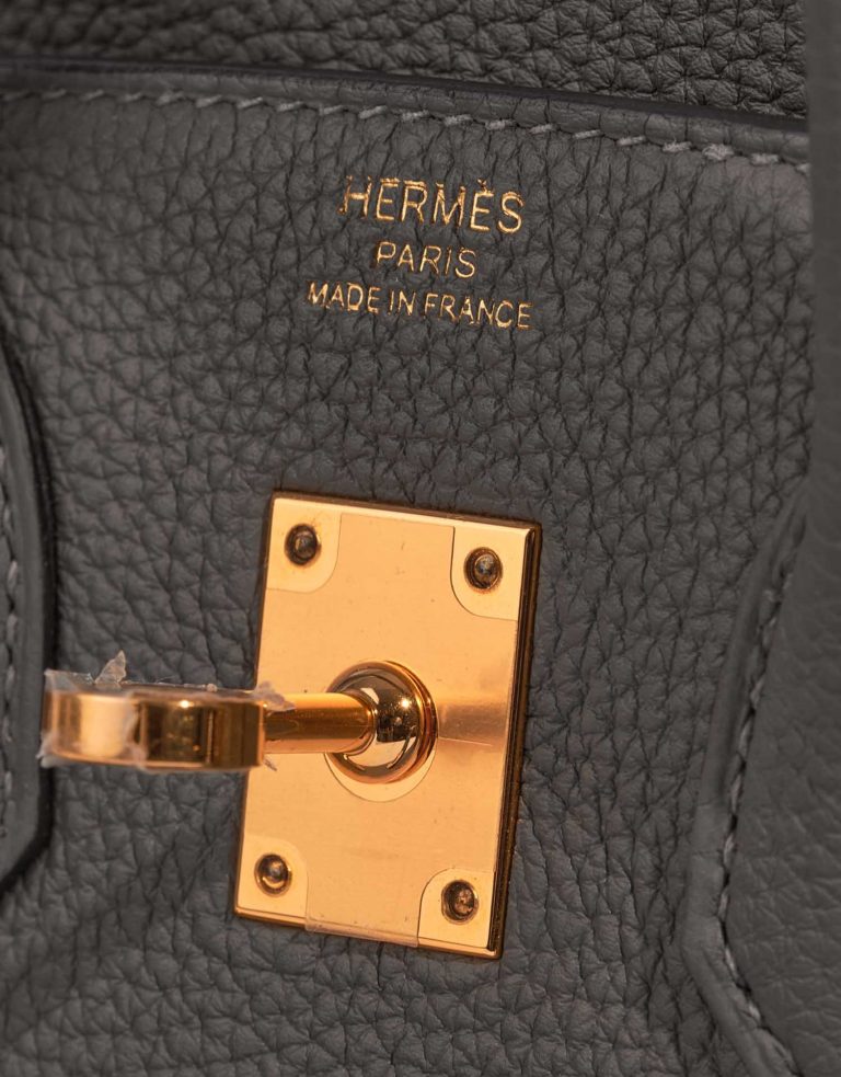 TÚI Hermès Birkin 25 Togo Gris Meyer