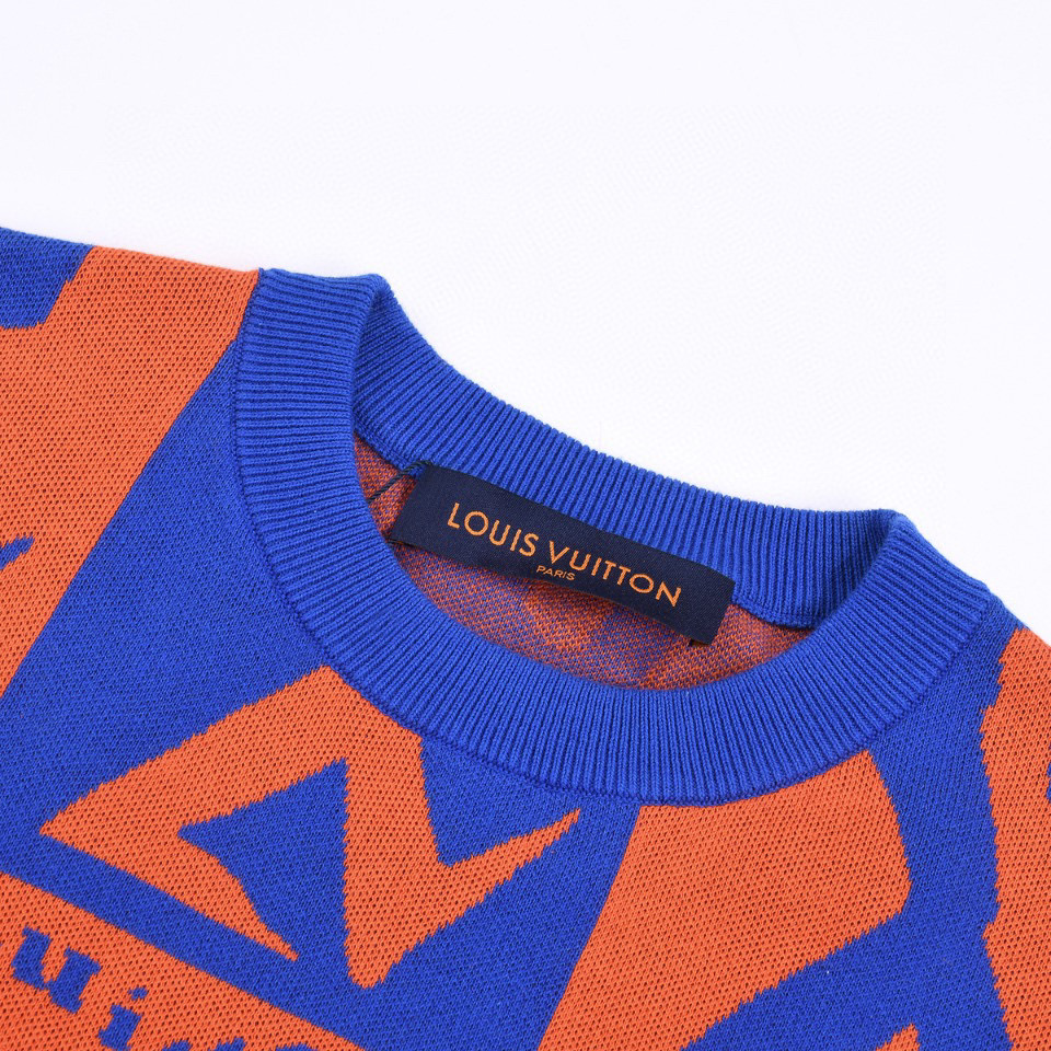 LV 1854 Graphic Knit TShirt Luxury Black LOUIS VUITTON #37 LV 1854 Graphic Knit TShirt Luxury Black LOUIS VUITTON