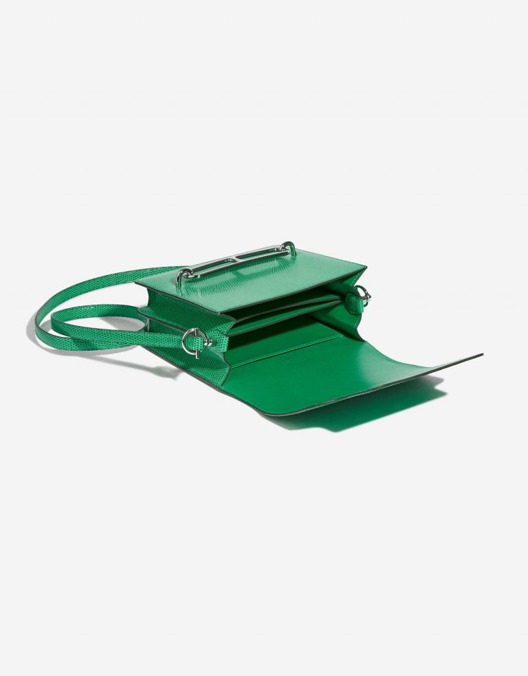 TÚI Hermès Roulis 18 Lizard Vert Menthe da thằn lằn