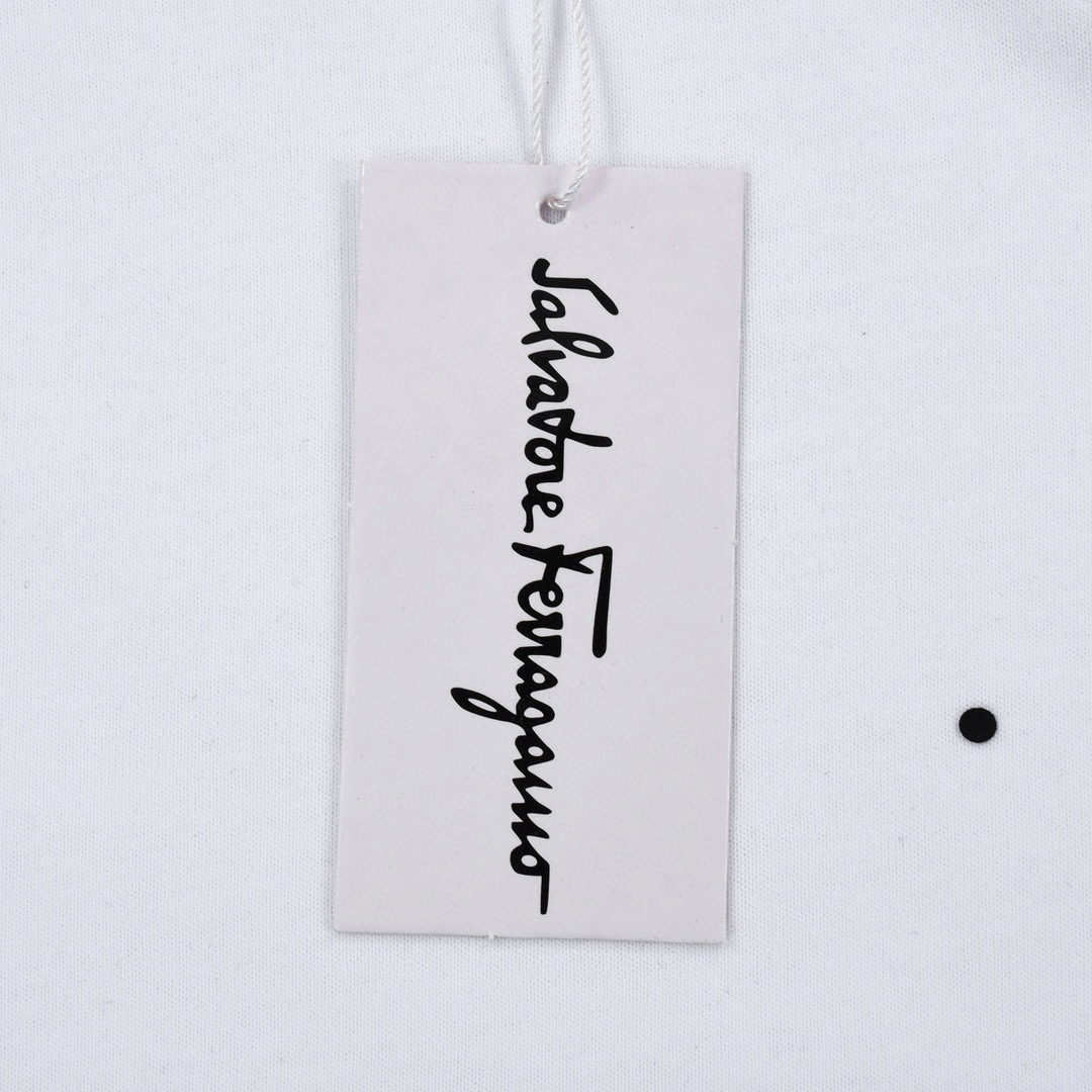 ÁO SALVATORE FERRAGAMO T SHIRT WHITE
