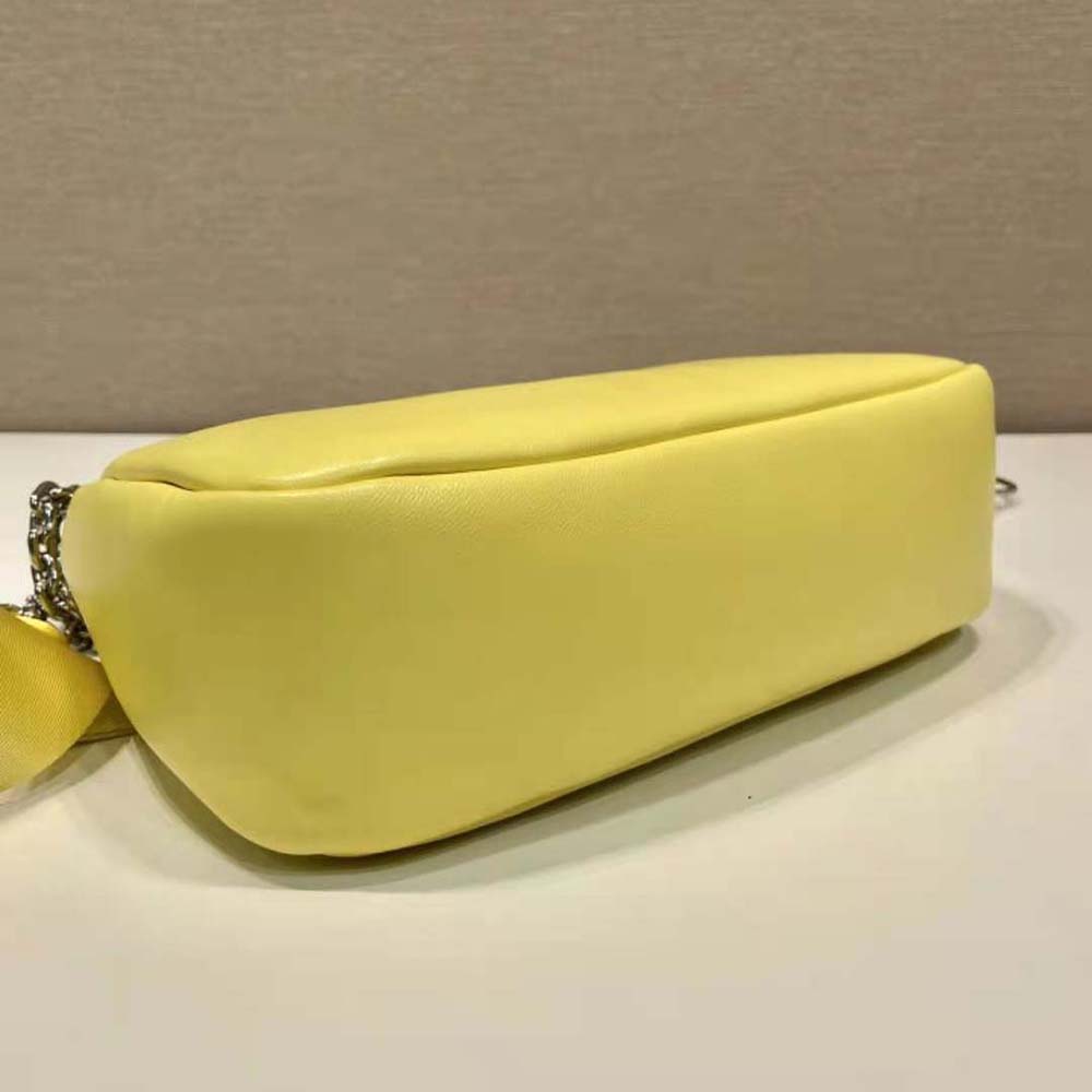 TÚI Prada Women Padded Nappa-Leather Prada Re-Edition 2005 Shoulder Bag-Yellow